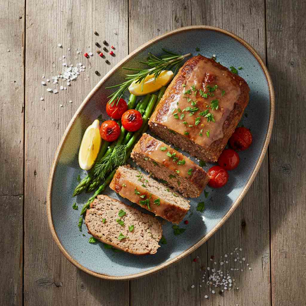 Halal Low Calorie Turkey Meatloaf Recipe