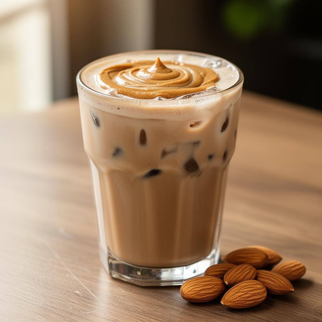 Halal Low Carb Almond Butter Mocha Latte