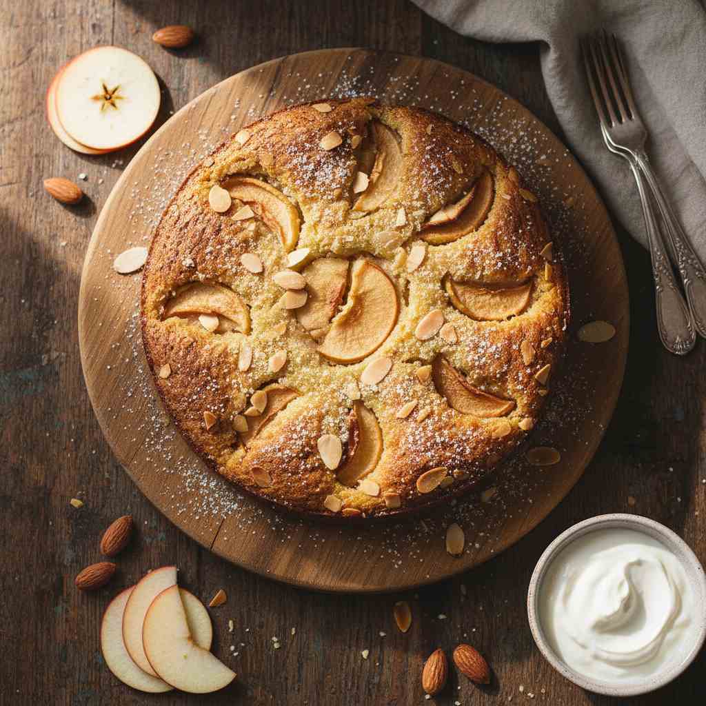 Halal Low Carb Almond Flour Apple Cake Recipe