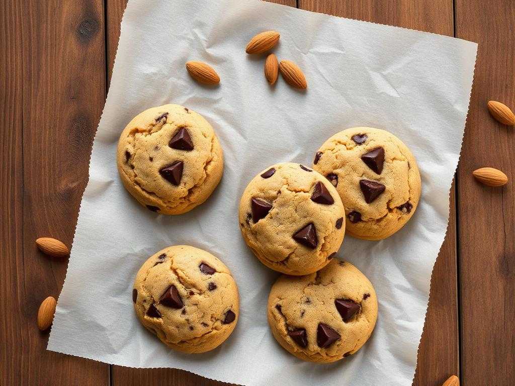 Halal Low Carb Chocolate Chip Almond Cookies Recipe