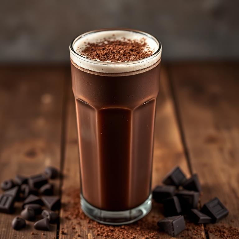 Halal Low Carb Keto Chocolate Protein Drink Recipe