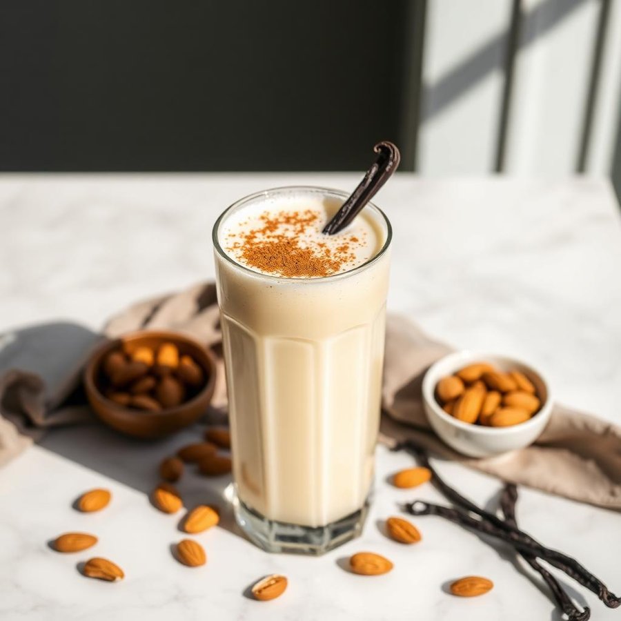 Halal Low Carb Keto Vanilla Almond Drink Recipe