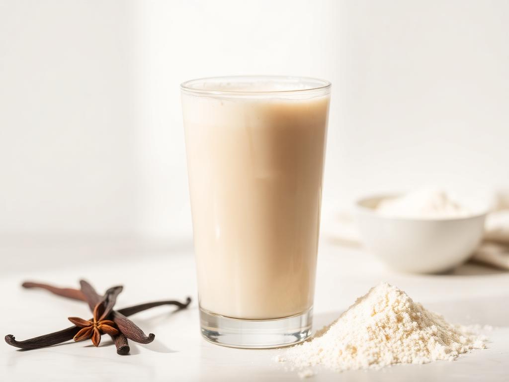 Halal Low Carb Keto Vanilla Protein Shake Recipe