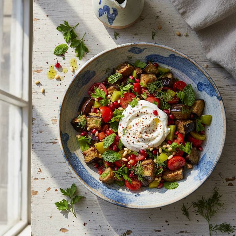 Halal Low Carb Turkish Eggplant Salad (Patlıcan) Recipe