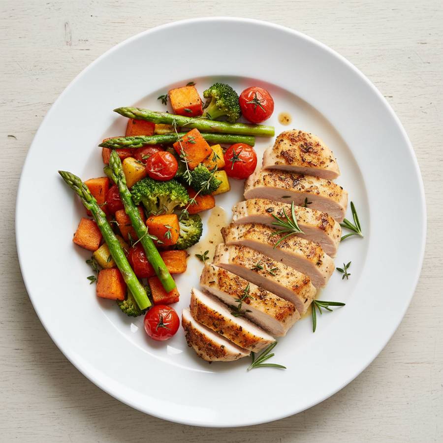 Halal Low Sodium Air Fryer Chicken Breast