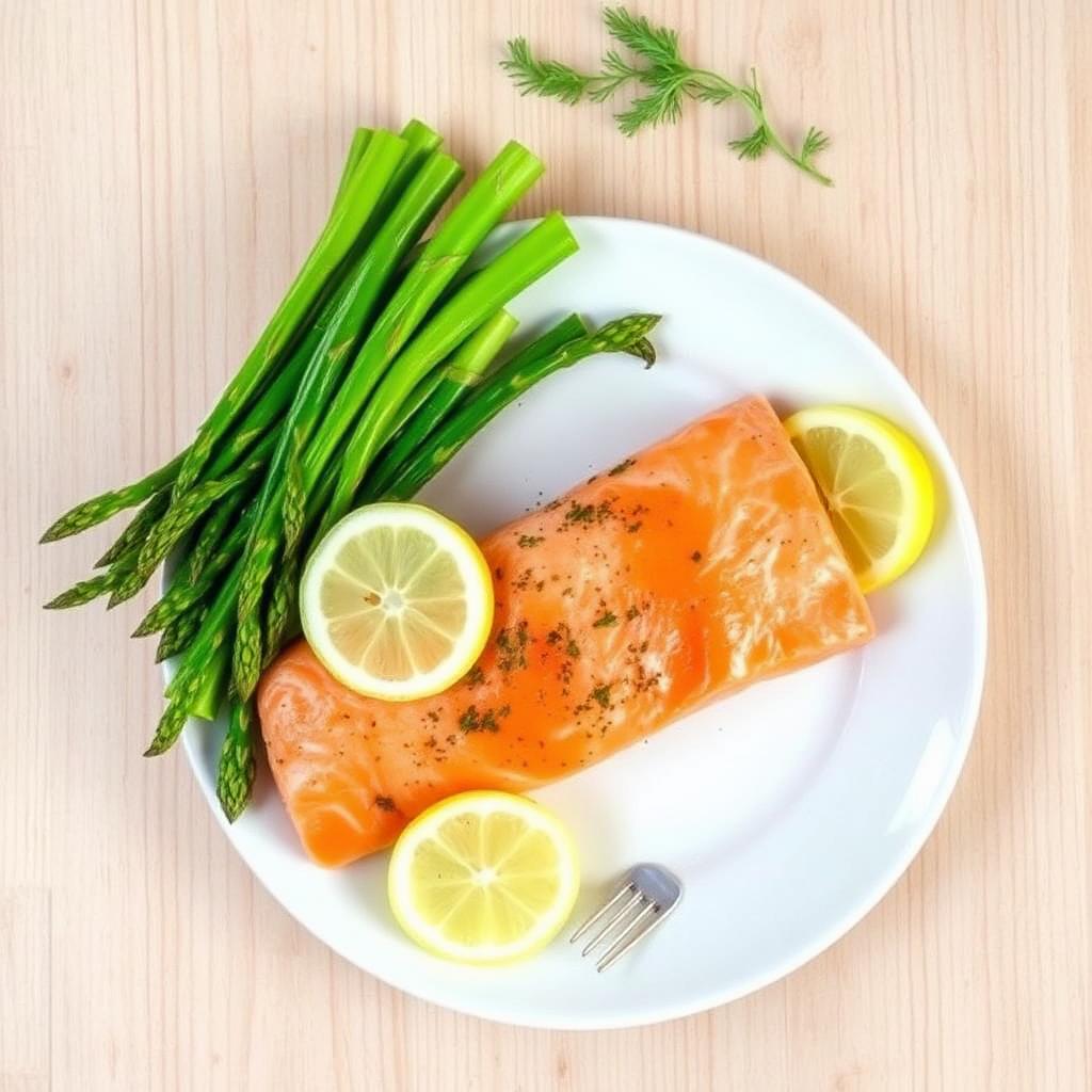 Halal Low Sodium Air Fryer Salmon