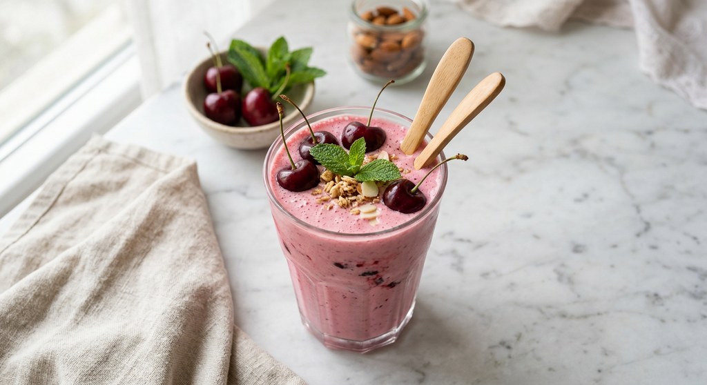 Halal Low Sugar Cherry Vanilla Protein Shake