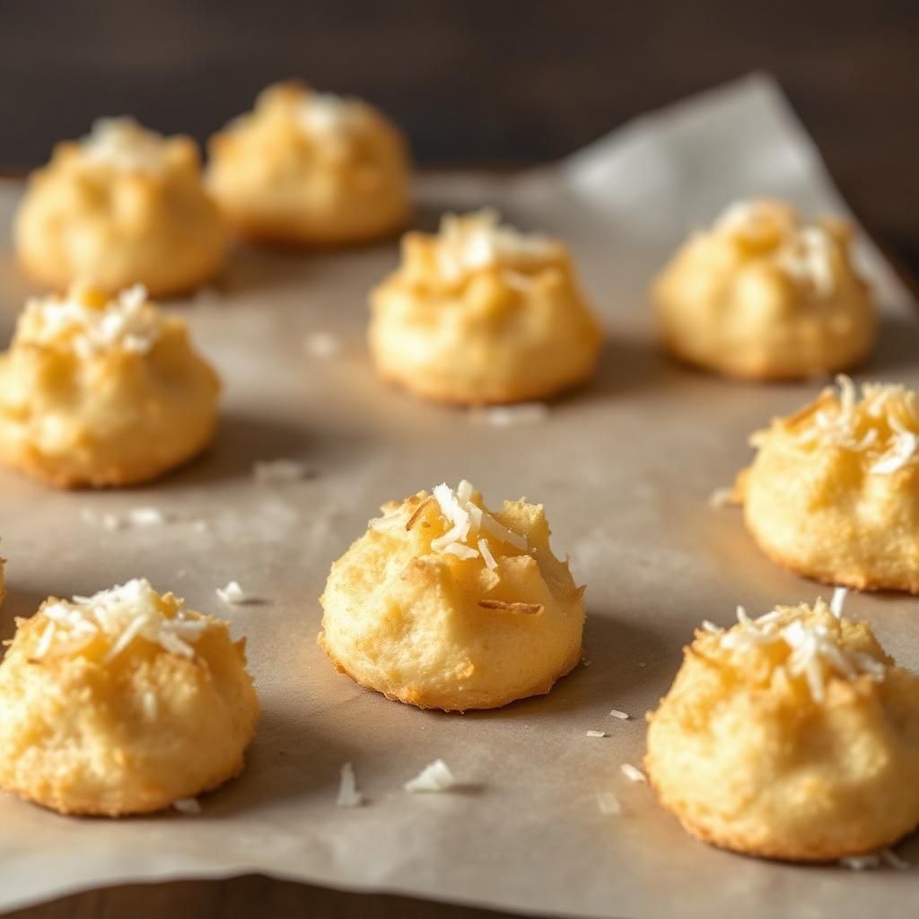 Halal Low Sugar Coconut Macaroons Recipe