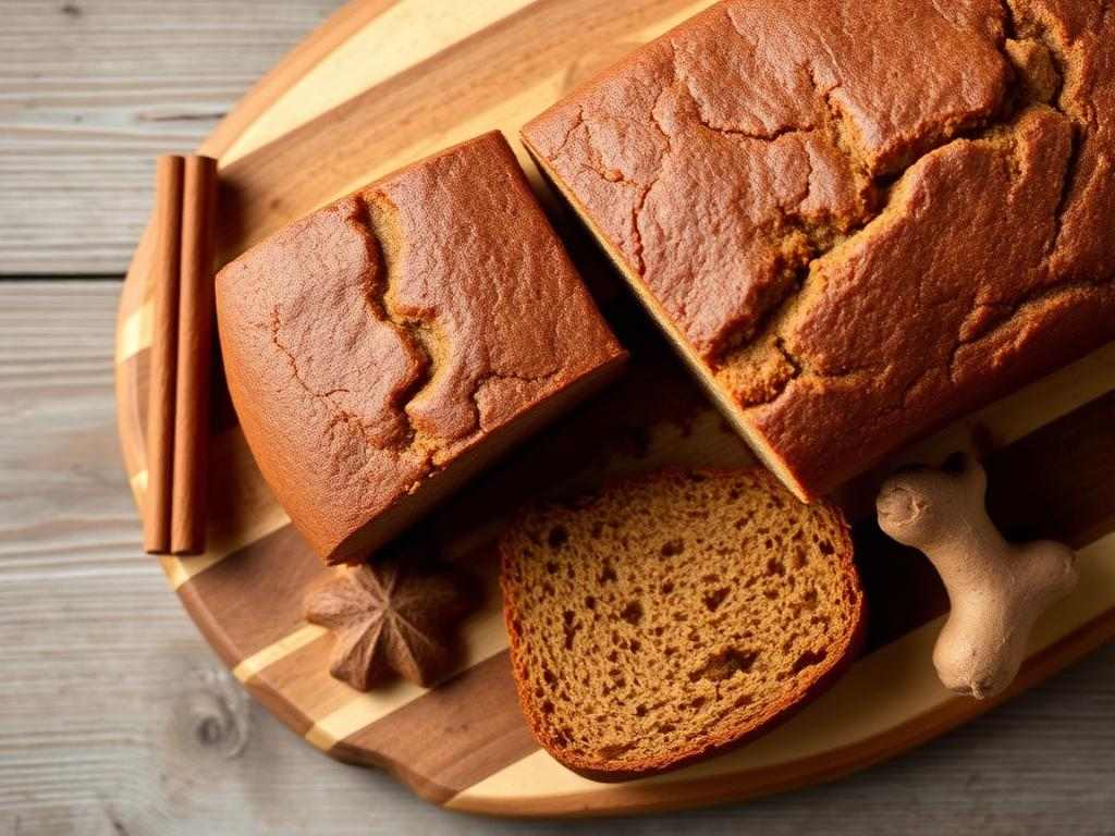 Halal Low Sugar Gingerbread Loaf (Healthy) Recipe