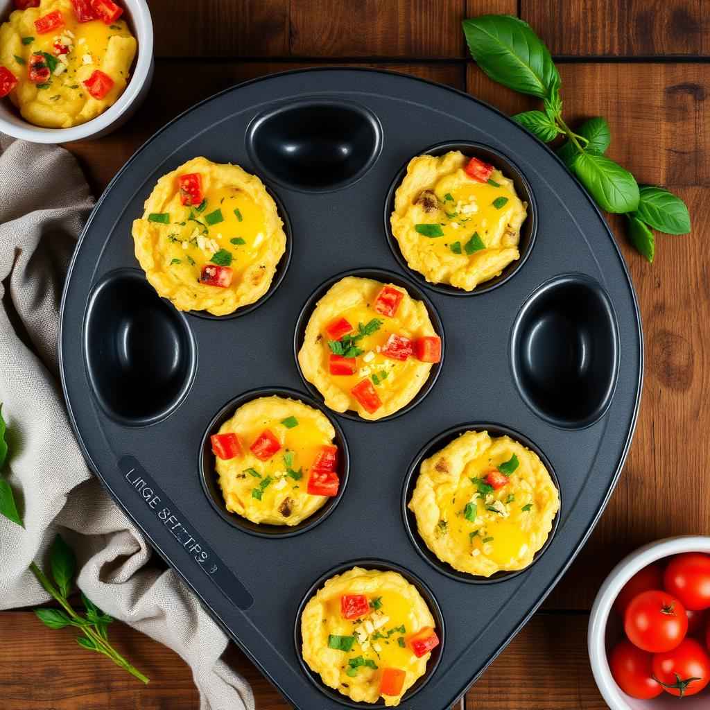 Halal Meal Prep Italian Herb Egg Muffins Recipe