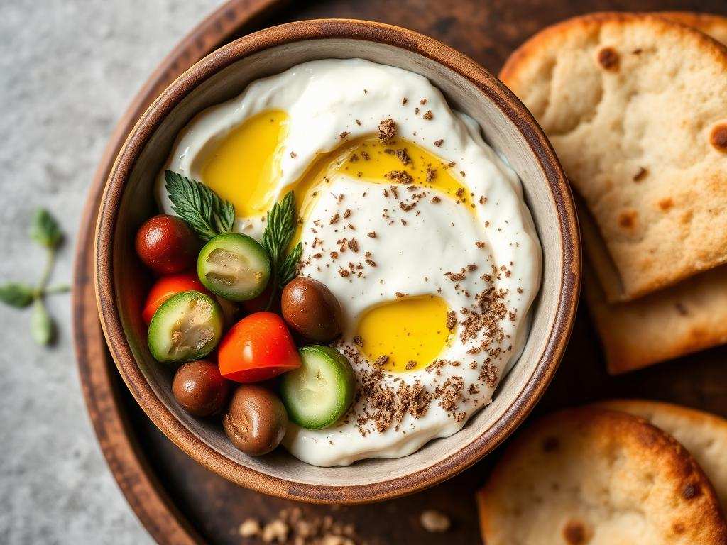 Halal Mediterranean Breakfast Bowl