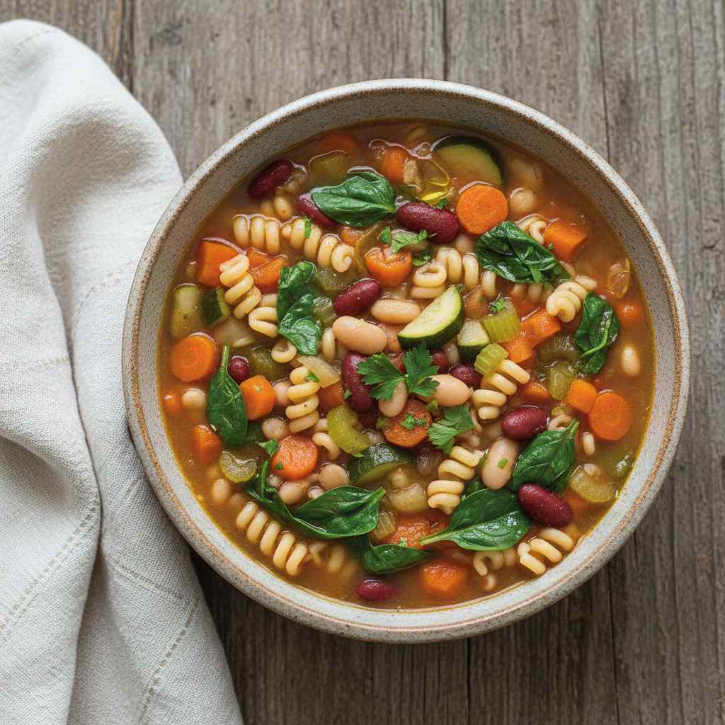 Halal Minestrone Soup Recipe Healthy No Pork
