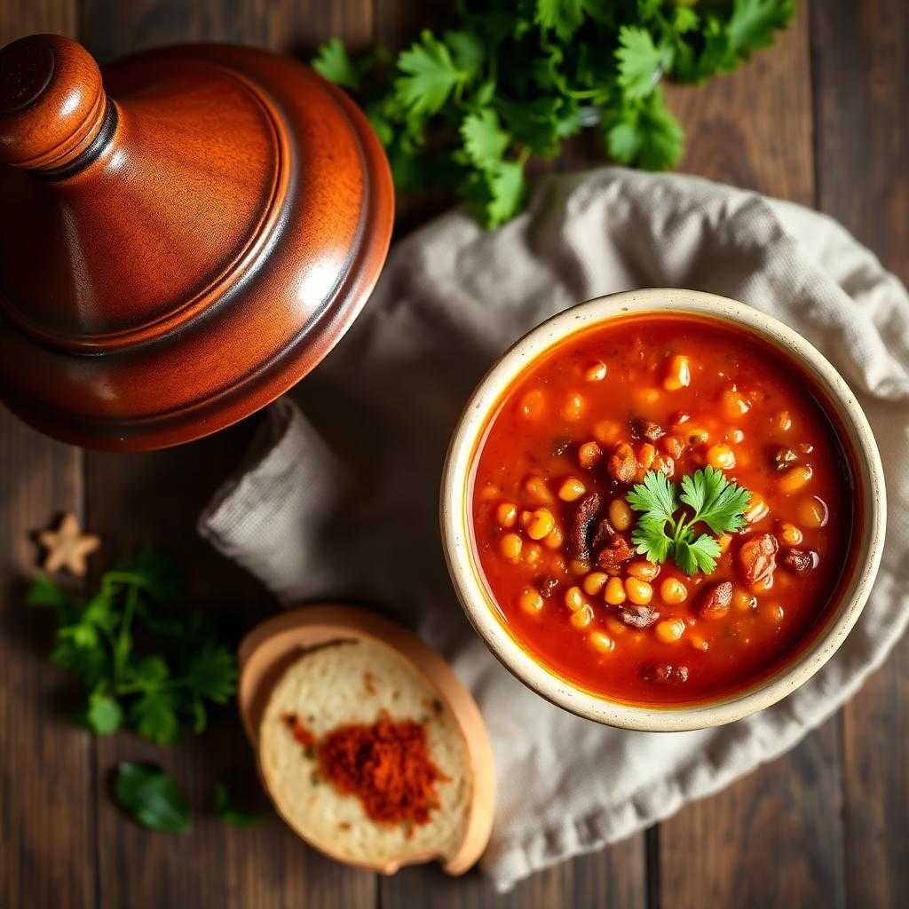 Halal Moroccan Harira Soup Easy Version