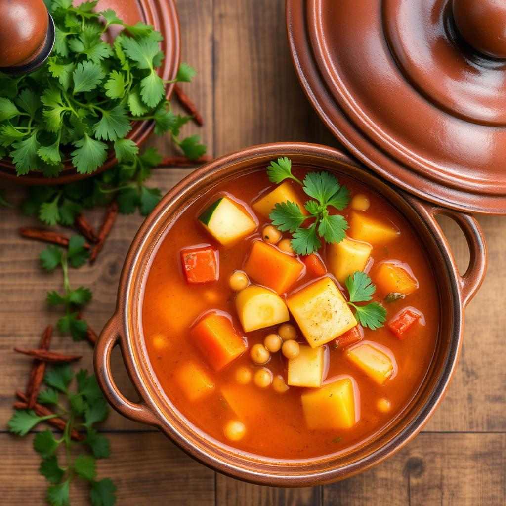 Halal Moroccan Vegetable Soup
