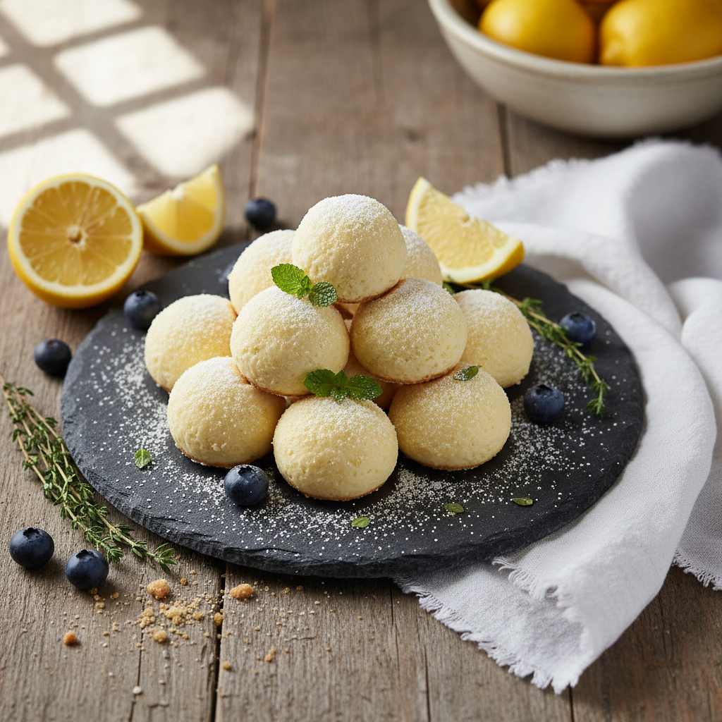 Halal No Bake Lemon Cheesecake Bites Recipe