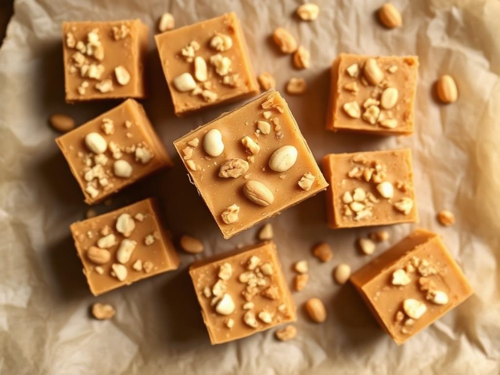 Halal No Bake Peanut Butter Protein Fudge Recipe