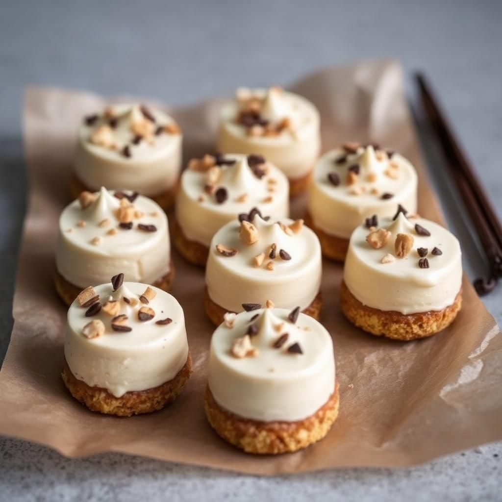 Halal No Bake Vanilla Protein Cheesecake Bites Recipe