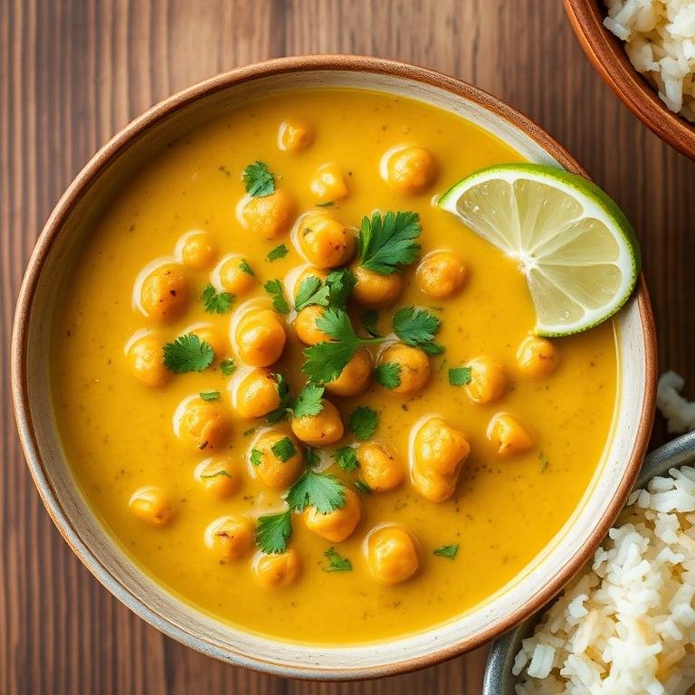 Halal One Pot Chickpea Coconut Milk Curry (Stovetop)