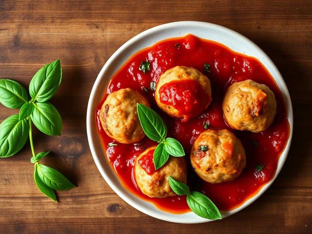 Halal Oven Roasted Turkey Meatballs Recipe