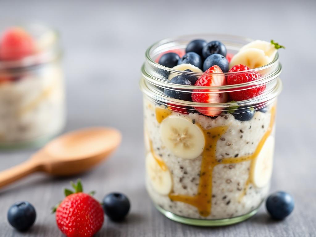 Halal Overnight Oats Recipe High Protein
