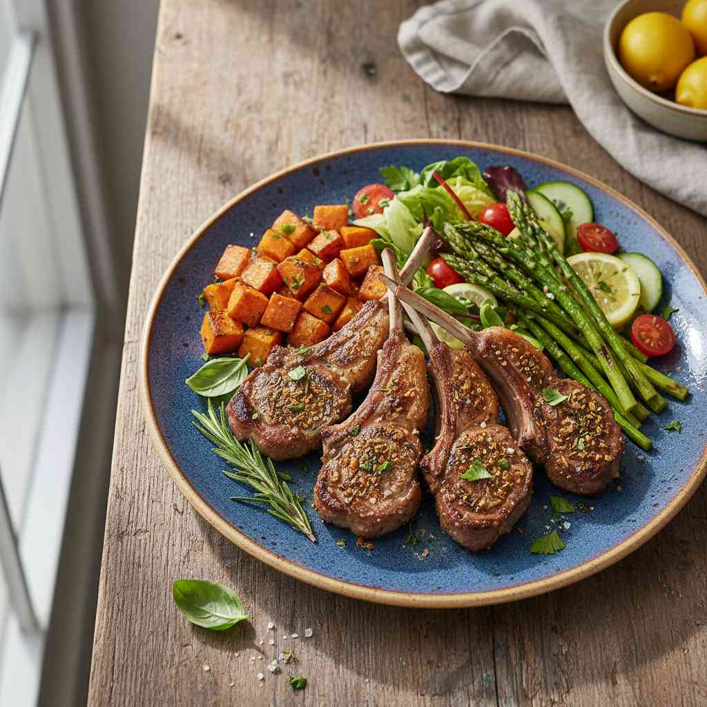 Halal Paleo Grilled Lamb