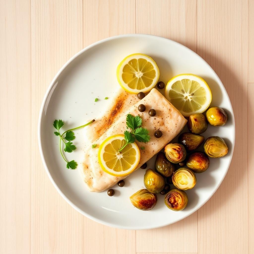 Halal PCOS Friendly Baked Cod Recipe