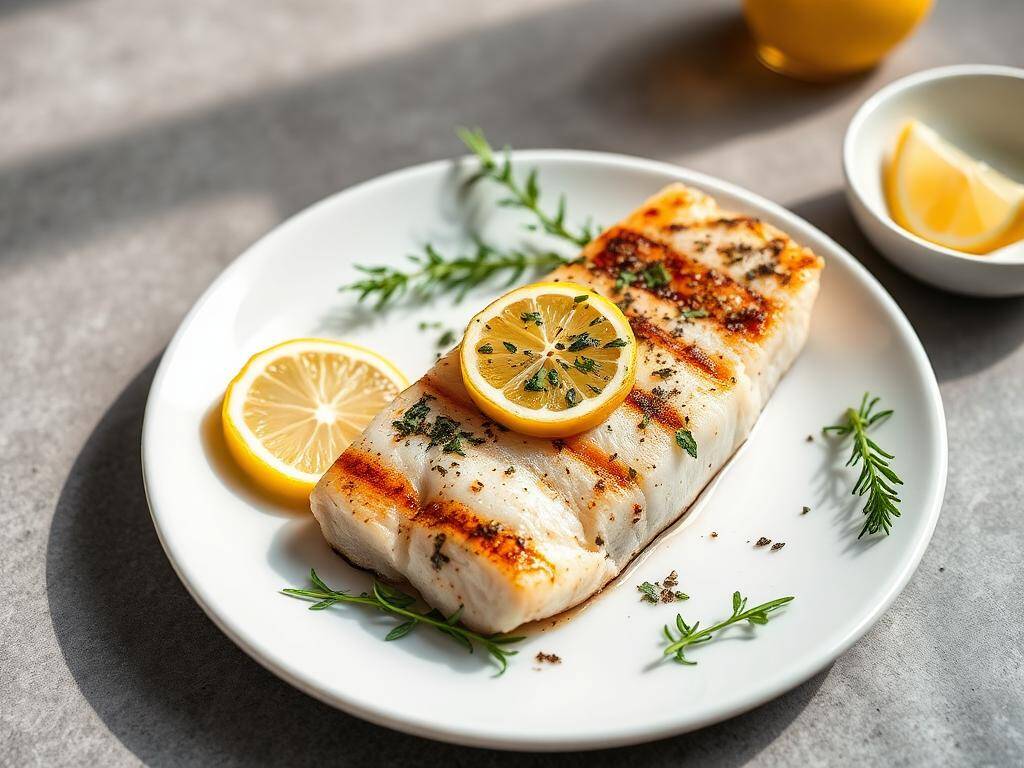Halal PCOS Friendly Grilled Cod