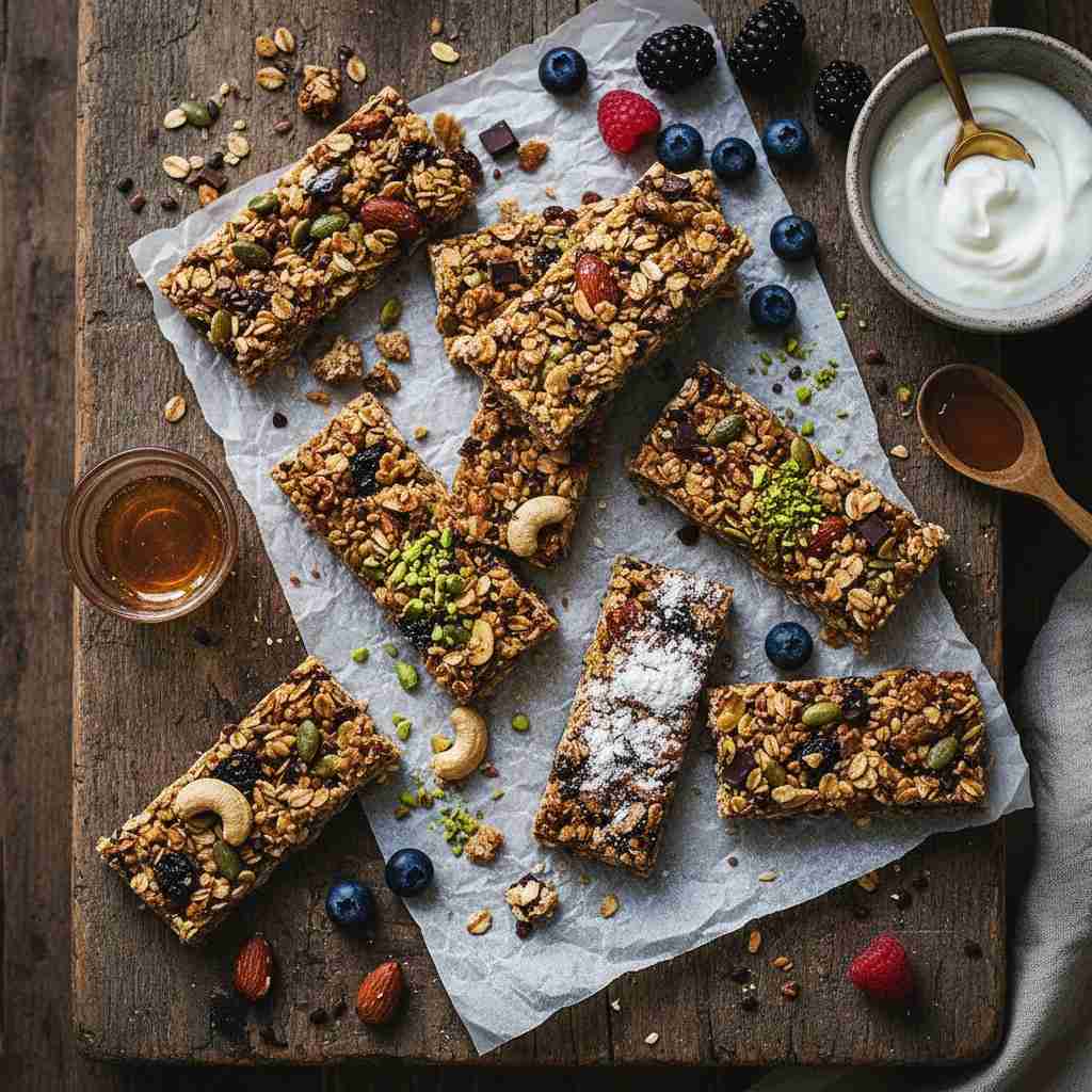 Halal Protein Granola Bars Recipe No Alcohol