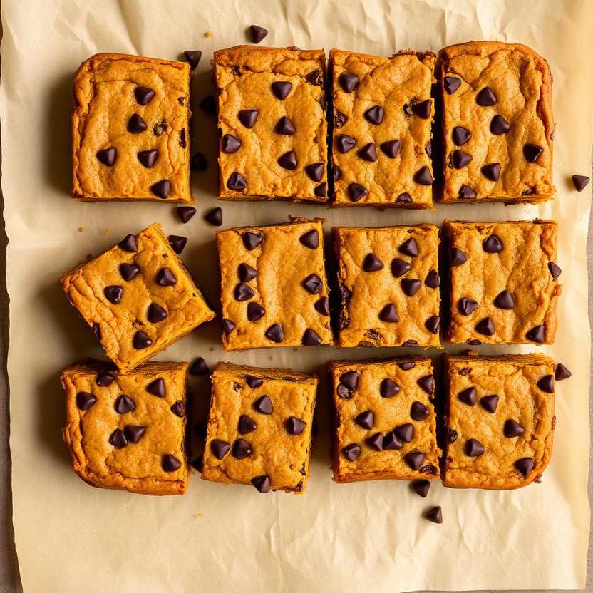 Halal Meal Prep Pumpkin Chocolate Chip Breakfast Bars Recipe
