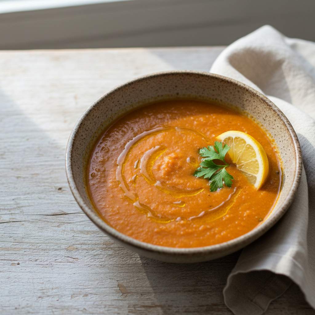 Halal Red Lentil Soup Recipe Healthy