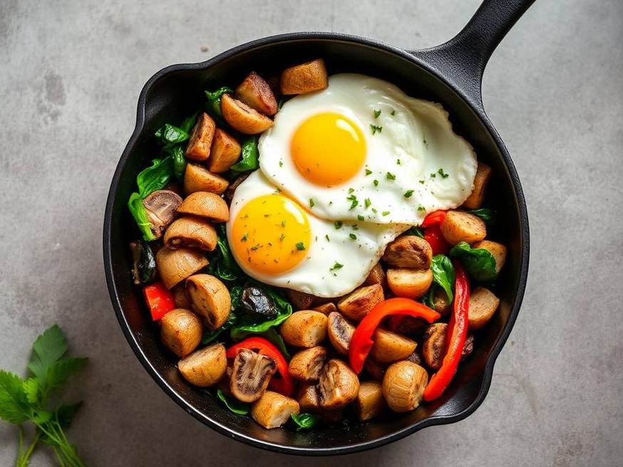 Halal Sausage Free Breakfast Skillet