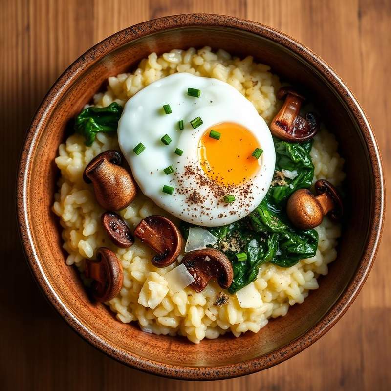 Halal Healthy Savory Breakfast Rice Pudding Recipe