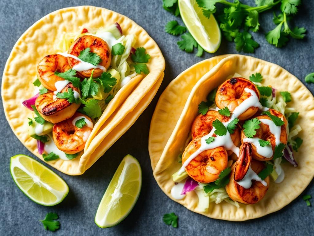 Halal Shrimp Tacos Recipe Healthy Easy
