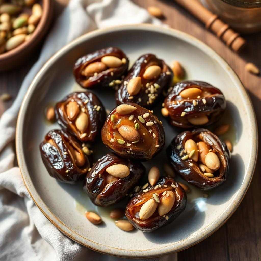 Halal Stuffed Dates Recipe Healthy Easy