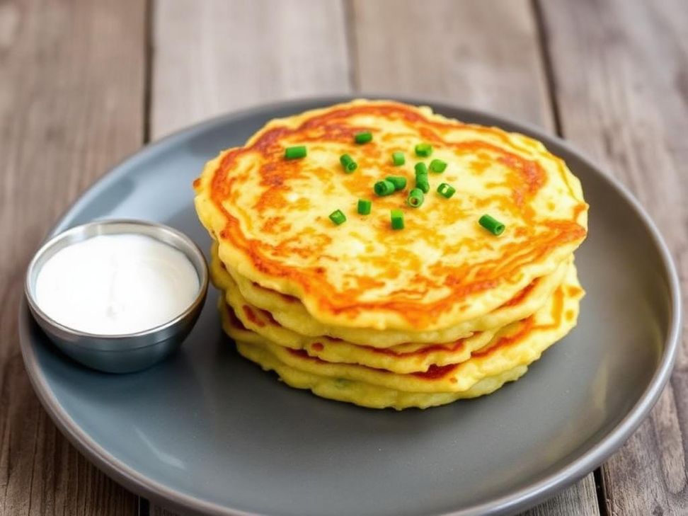 Halal Sweet Corn Breakfast Fritters