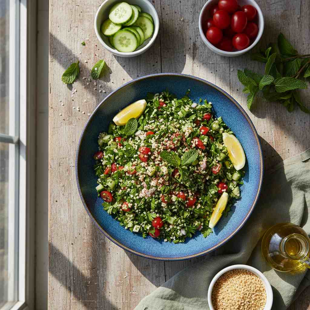 Halal Tabbouleh Recipe Authentic Healthy