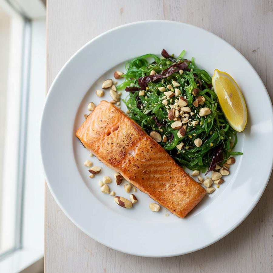 Halal Thyroid Friendly Baked Salmon