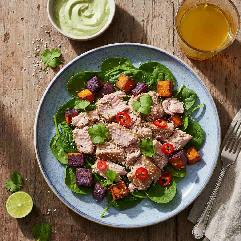 Halal Thyroid Friendly Selenium Rich Tuna Recipe
