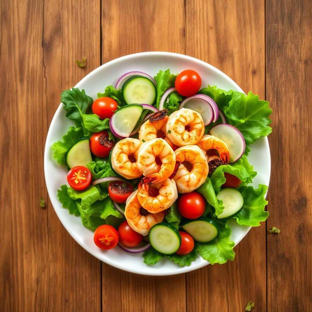 Halal Thyroid Friendly Shrimp Salad Recipe