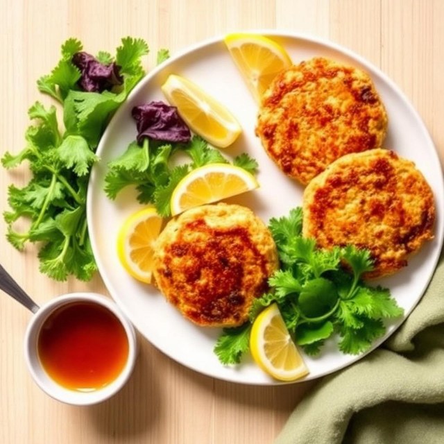 Halal Thyroid Friendly Tuna Cakes Recipe