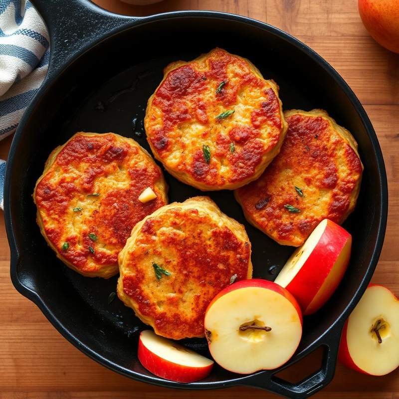 Halal High Protein Turkey Apple Breakfast Sausage Recipe