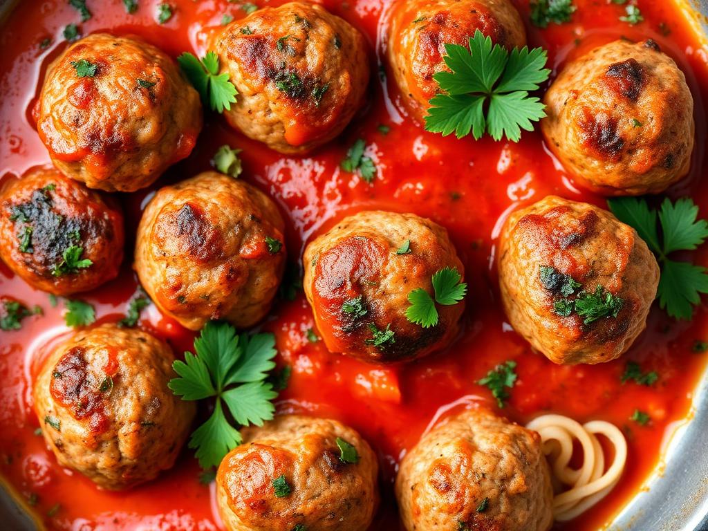 Halal Turkey Meatballs Recipe Baked Healthy