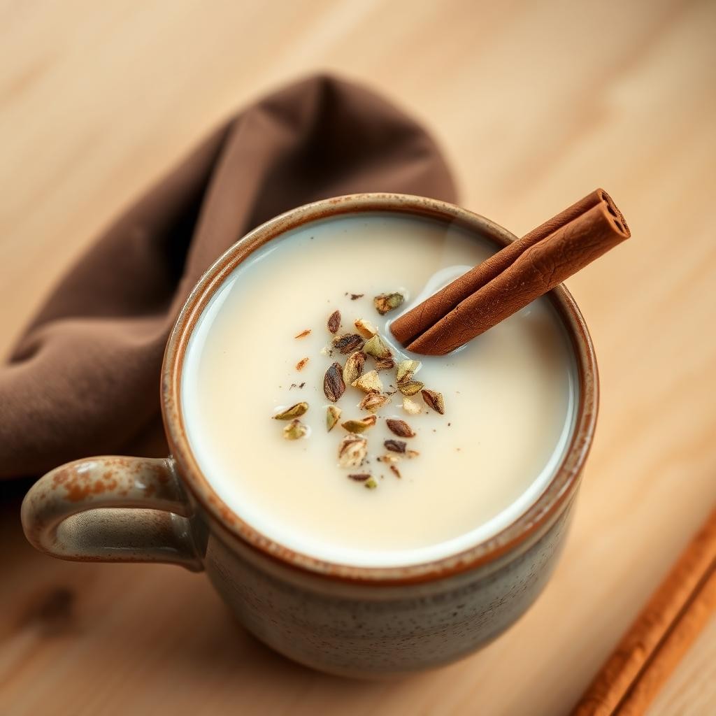 Halal Warm Spiced Cardamom Milk Recipe