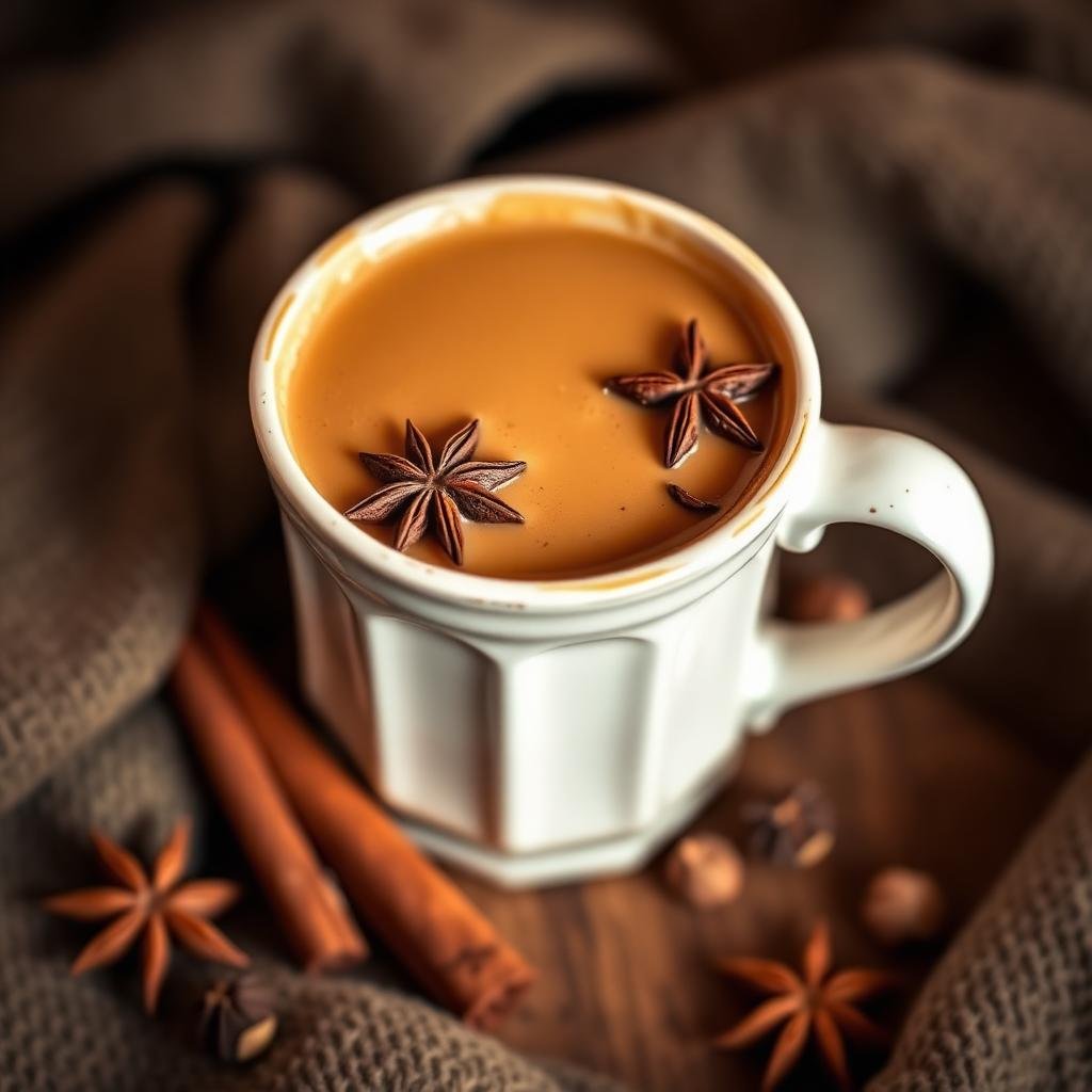 Halal Warm Spiced Chai Tea Latte Recipe