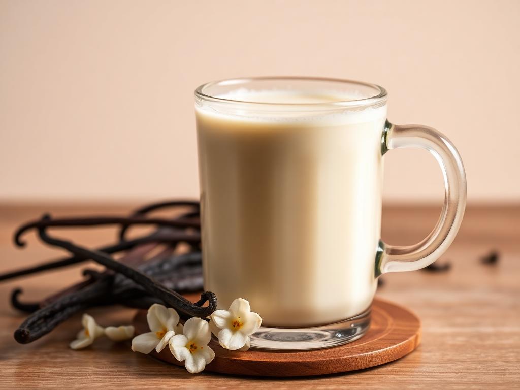 Halal Warm Vanilla Bean Milk Recipe