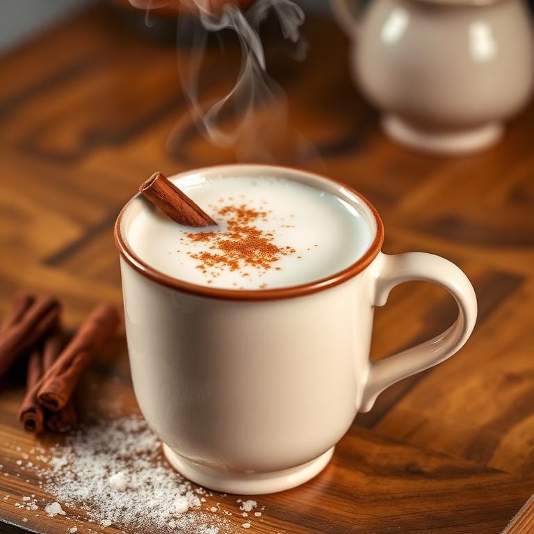 Halal Warm Vanilla Cinnamon Milk Recipe