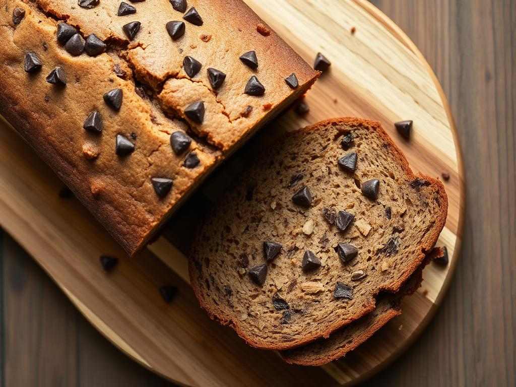 Halal Whole Grain Banana Chocolate Bread Recipe