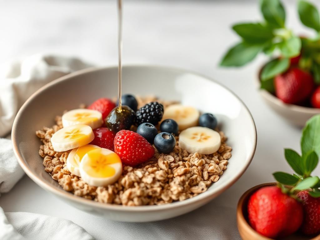 Halal Whole Grain Breakfast Bowl