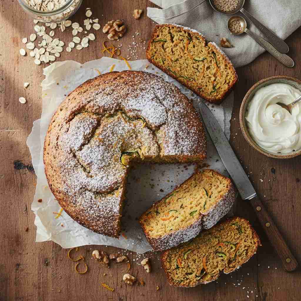 Halal Whole Grain Carrot Zucchini Bread Recipe