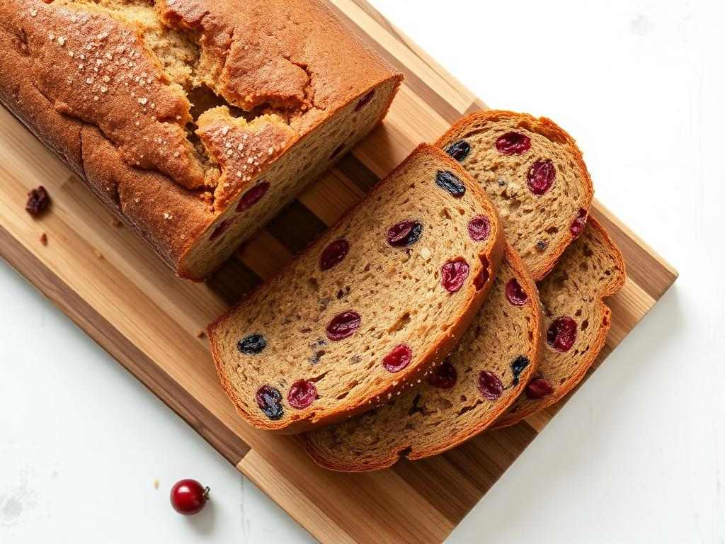 Halal Whole Wheat Cranberry Orange Bread Recipe